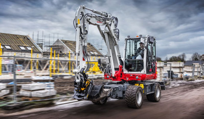 Takeuchi TB370W Mobiele Graafmachine