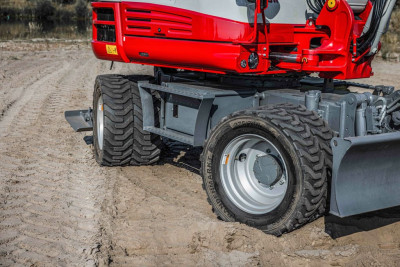 Takeuchi TB395W Mobiele Kraan