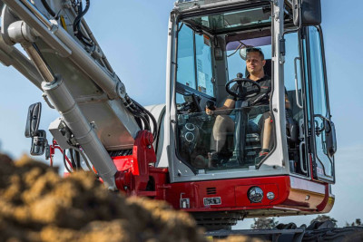 Takeuchi TB395W Mobiele Kraan
