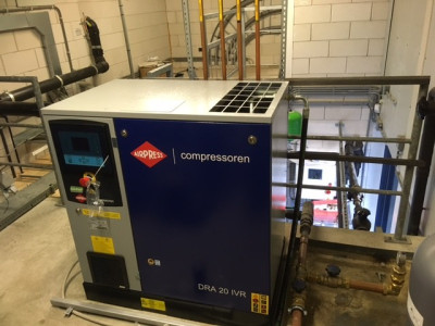 Frequentiegeregelde Airpress schroefcompressoren