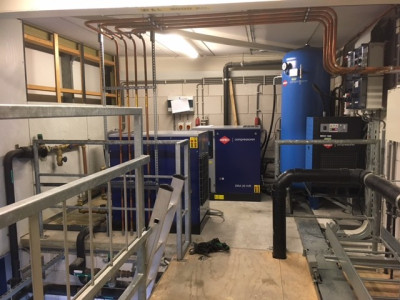 Frequentiegeregelde Airpress schroefcompressoren