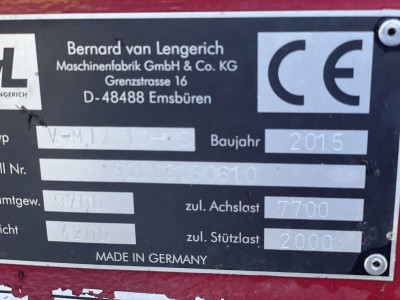 Lengerich V-MIX 13-1 S Voermengwagen