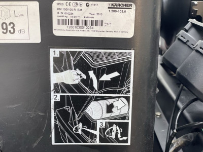 Karcher KM 100/100 Zitveegmachine