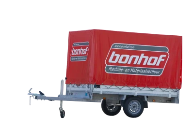 Huif aanhangers enkelasser
