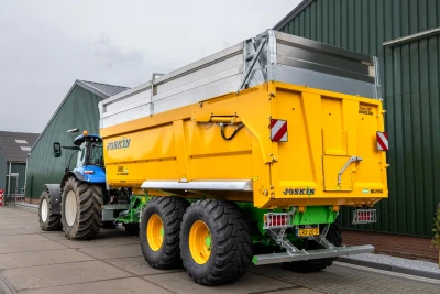 Joskin Transcab 6500/22 kieper met RVS-silageopbouw