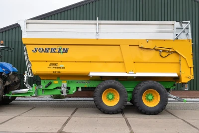 Joskin Transcab 6500/22 kieper met RVS-silageopbouw
