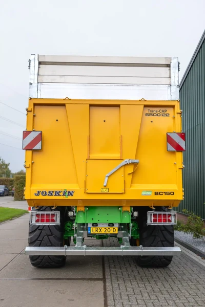 Joskin Transcab 6500/22 kieper met RVS-silageopbouw