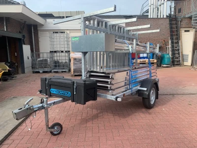 Hyster, EP stapelaar,  Euroscaffold rolsteiger, Giant, Split-Fire